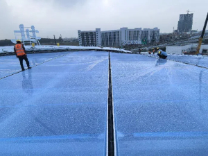 址山服務區(qū)ETFE膜結(jié)構(gòu)屋頂工程